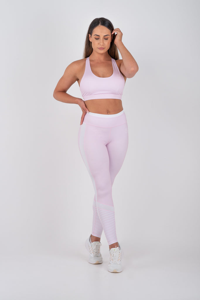 CANDY PINK SPORTS BRA - in2it activewear