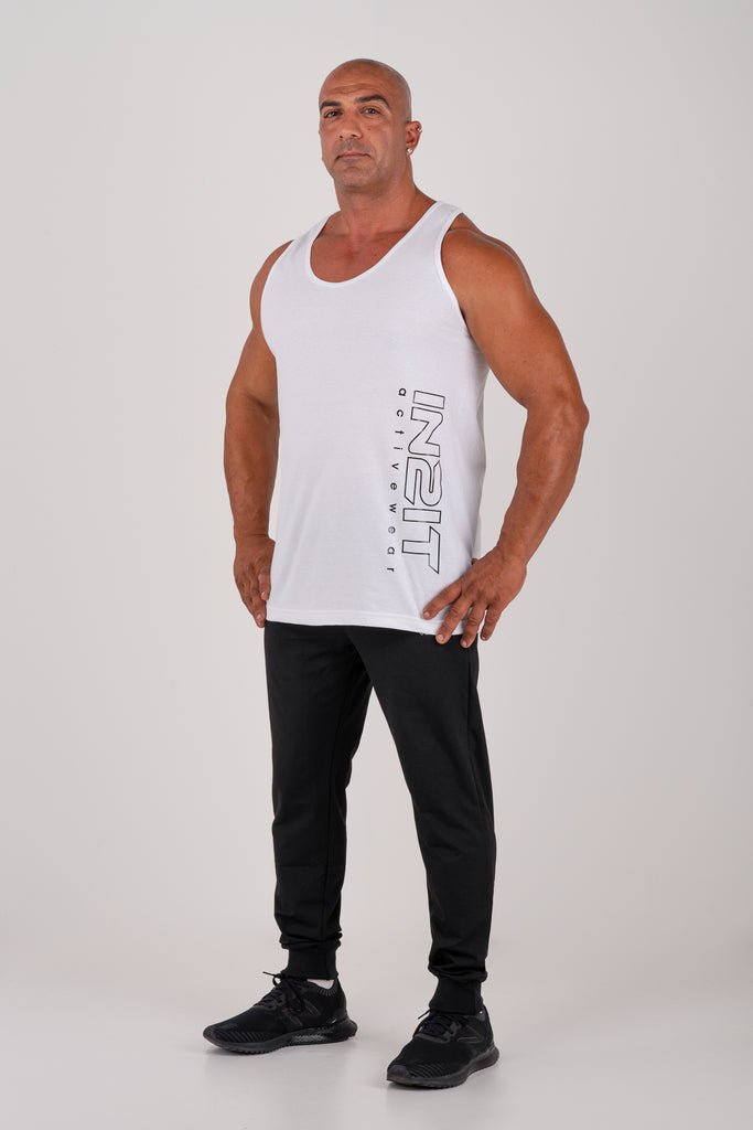 COMPETITION SINGLET WHITE - in2it activewear